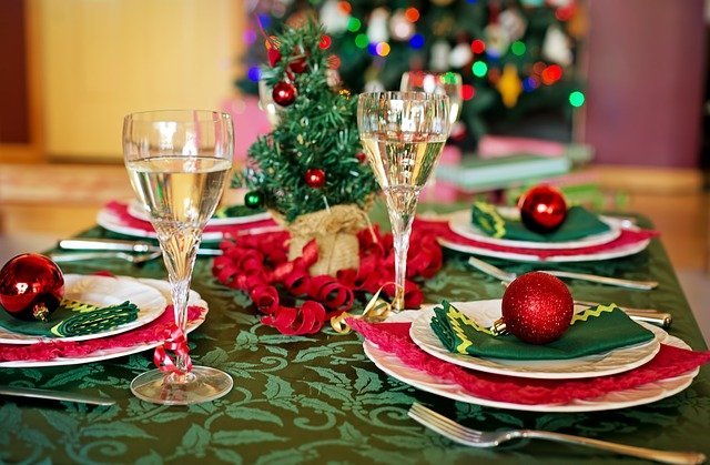 Vianočný stôl ako festival pestrostí